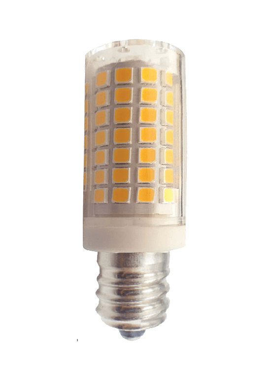Perlglow 7.5 Watts T6 Shape E12 Base Type 750 Lumens Clear LED Light Bulb 3000K Warm White
