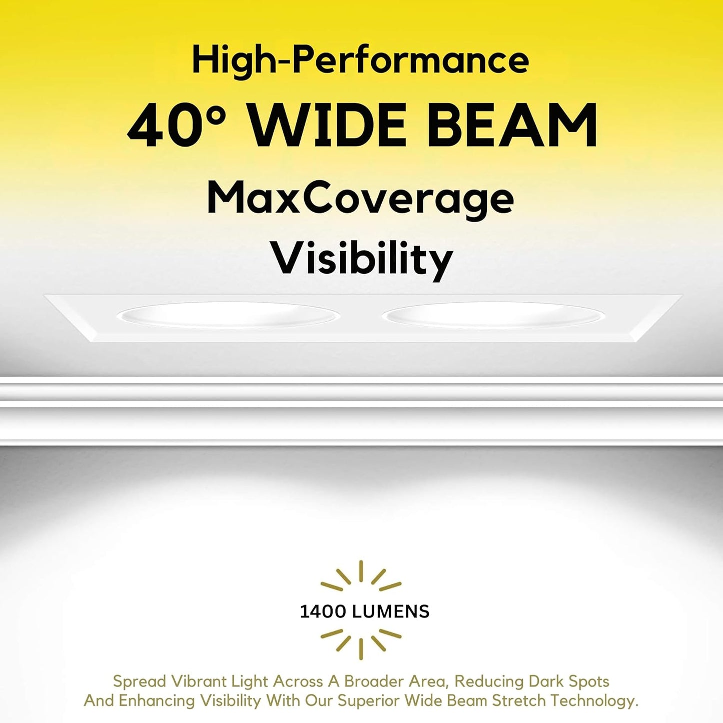 P-7386 2 inch Trimless 2 Head Round White 16W, 1400 Lumens, 5CCT Recessed Light