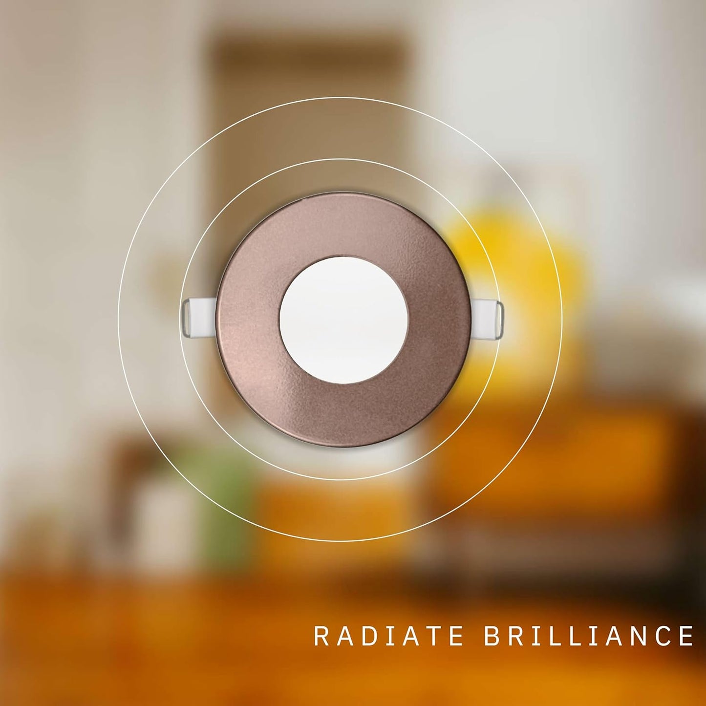 P-6620 2 Inch Slim Ultra-Thin Round, Bronze Finish 5 Watts, 300 Lumens 5CCT Recessed Light