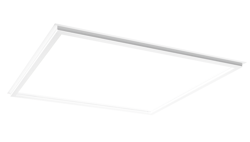 Perlglow P-12123 2600/3900/5200 Lumens 20/30/40W Watts Wet Rated Frosted 2x2 frame panel fixture + em Selectable CCT 30,35,41,50,65K