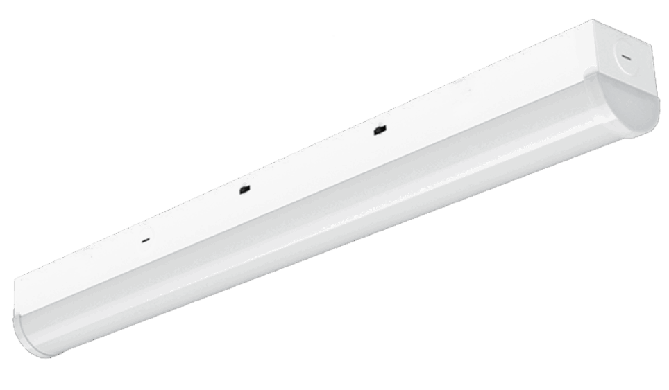 Perlglow 2 Ft 20W/17W/14W/11W/8W 2900 / 2465 / 2030 / 1595 / 1160 Lumens Frosted White Finish Linear Shape Damp Rated Selectable CCT 30,35,41,50,65K Linear Fixture