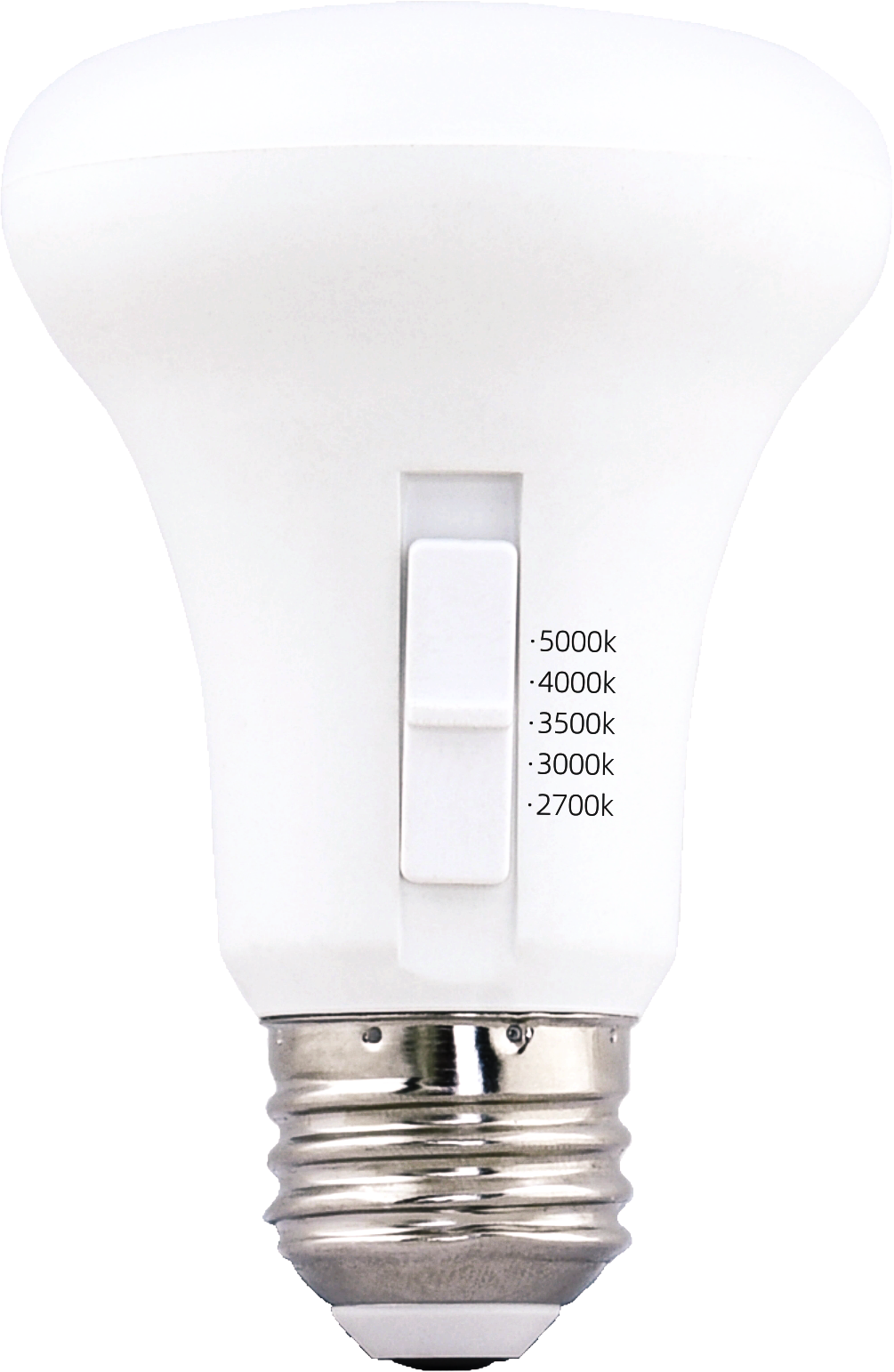 Perlglow 7 Watts BR20 Shape E26 Base Type 550 Lumens Frosted LED Light Bulb 27,30,35,41,50K Selectable CCT
