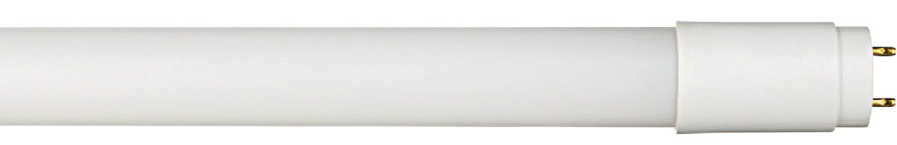 Perlglow 42W 8 Ft T8 Shape Single Pin Base Glass Lens Type B Ballast Bypass Frosted LED Tube Light 30,35,41,50,65K Selectable CCT