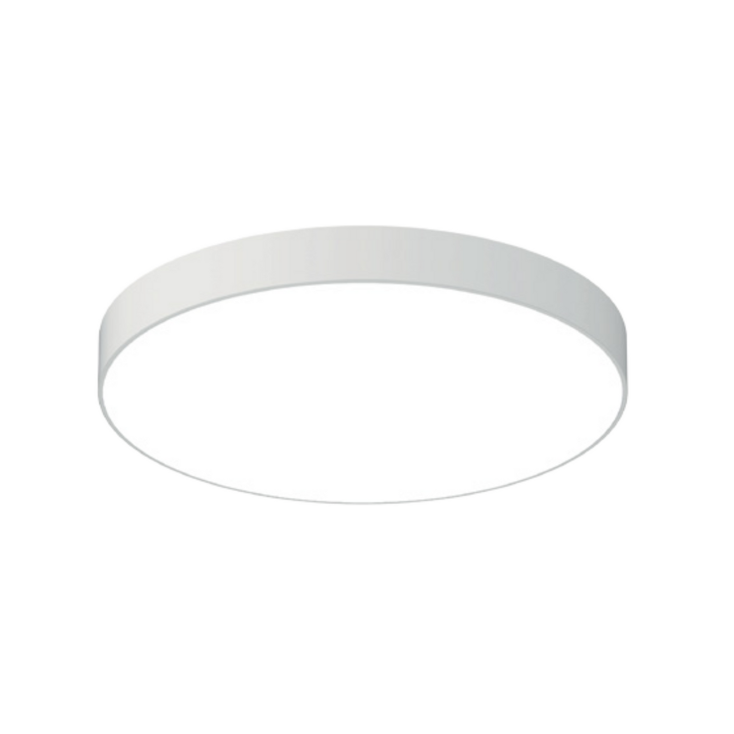 P-5718 7 Inch Edgeless Round White 15W 1350 Lumens 5CCT Surface Mount Disk Light
