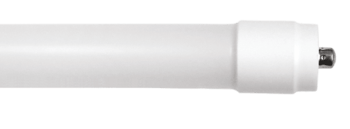 Perlglow 9W 2 Ft T8 Shape G13 Base Glass Lens Type A-B Ballast Universal Clear LED Tube Light 6500K Daylight