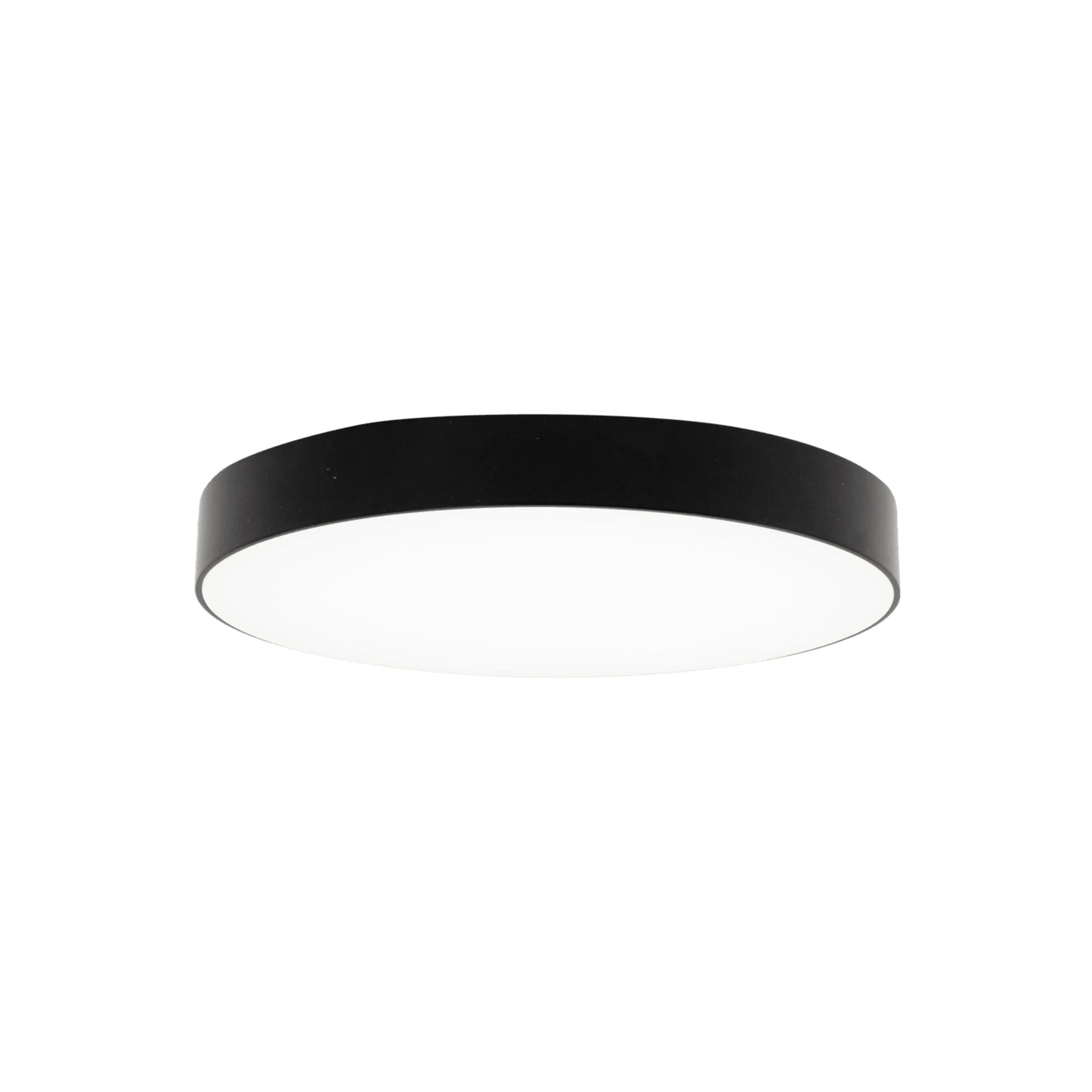 P-6325 7 Inch Edgeless Round Black 15W 1350 Lumens 5CCT Disk Light