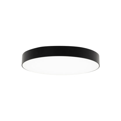 P-6325 7 Inch Edgeless Round Black 15W 1350 Lumens 5CCT Disk Light
