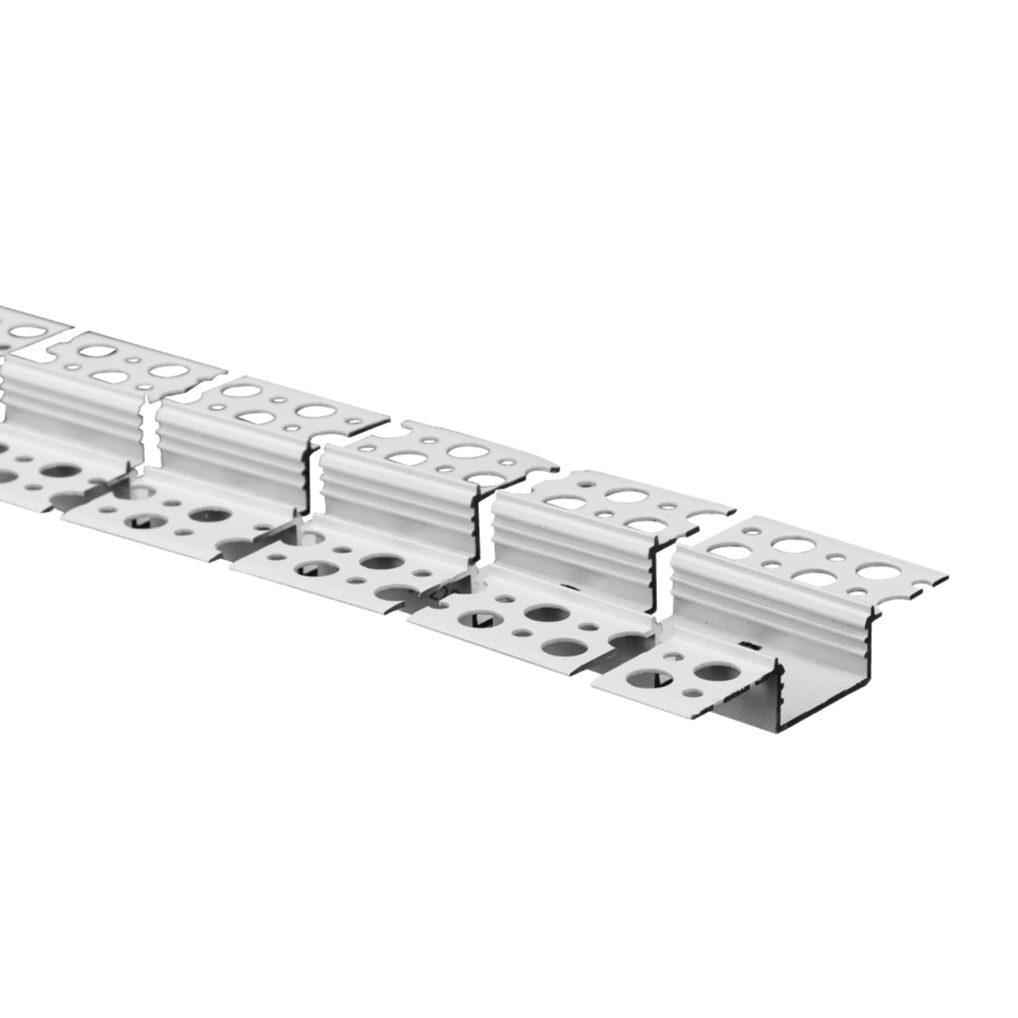 P-5306 1 inch Trimless Channel 8FT, Tape Light Size 22mm, Aluminum Channel, IC Rated