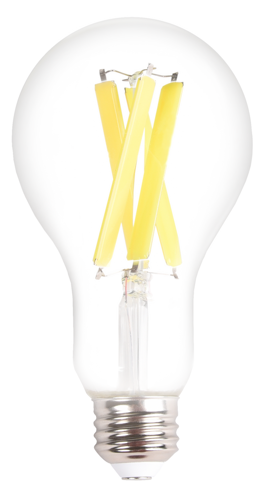 Perlglow 21 Watts A23 Shape E26 Base Type 2900 Lumens Clear LED Light Bulb 3000K Warm White