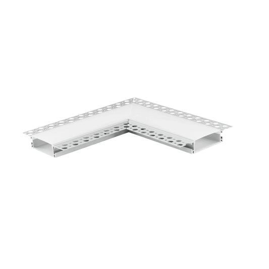 P-5301 2 inch Trimless L Corner Channel, Tape Light Size 47mm, Aluminum Channel, IC Rated, Air Tight, Wet Location