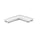 P-5301 2 inch Trimless L Corner Channel, Tape Light Size 47mm, Aluminum Channel, IC Rated, Air Tight, Wet Location