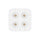 P-7371 1.5 Inch Trimless Quadruple Head Round White 28W, 2400 Lumens, 5CCT Recessed Light