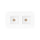 P-7373 1.5 Inch Trimless 2 Head Square White 14W, 1200 Lumens, 5CCT Recessed Light