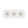 P-7378 1.5 Inch Trimless 3 Head Round White HO, 45W, 3300 Lumens, 5CCT Recessed Light