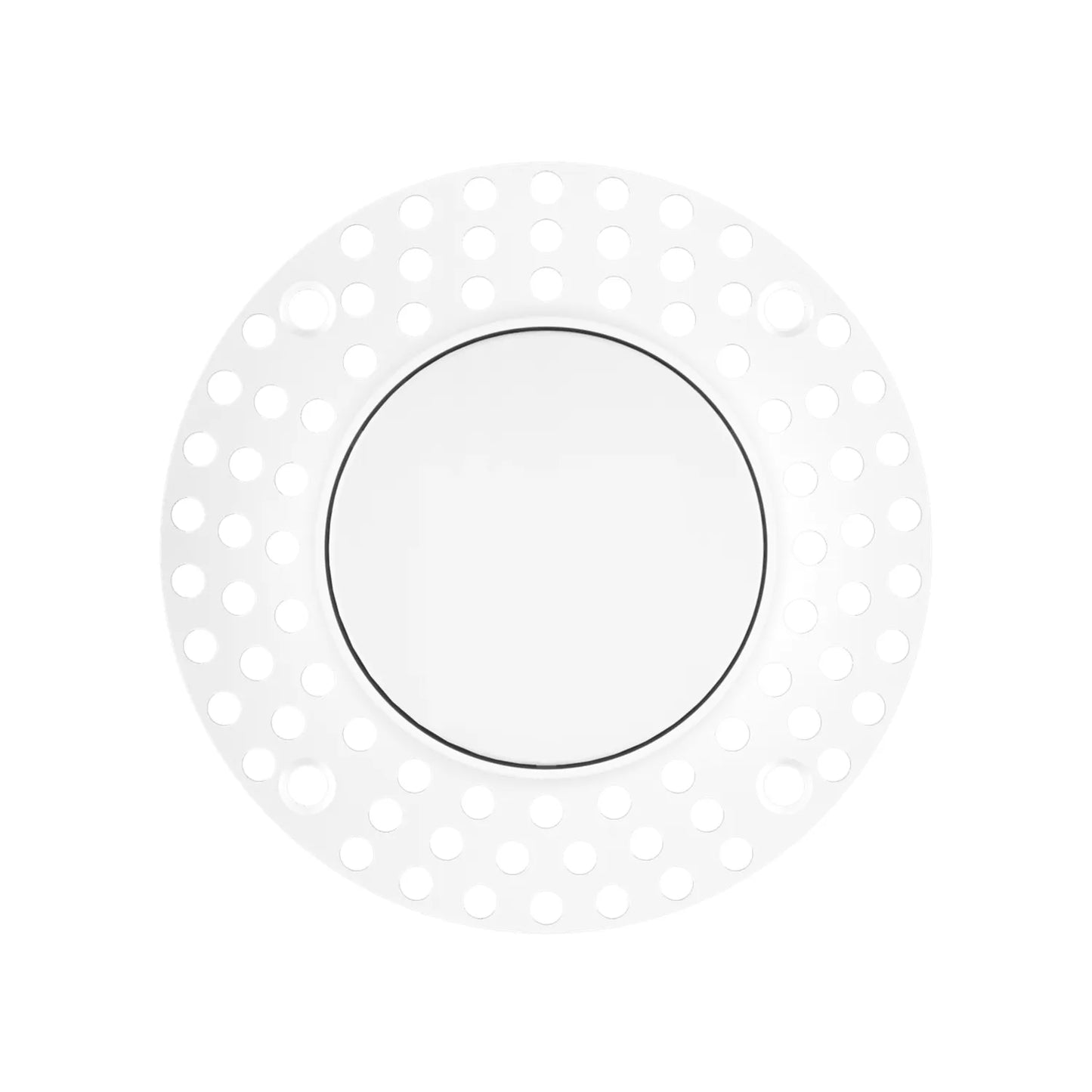 P-7363 2 Inch Trimless Round White Drop Lens, 8/12W, 550/850 Lumens, 5CCT Recessed Light