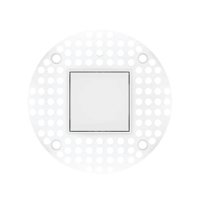 P-7366 3 Inch Trimless Square White Drop Lens, 10/15W, 700/1000 Lumens, 5CCT Recessed Light