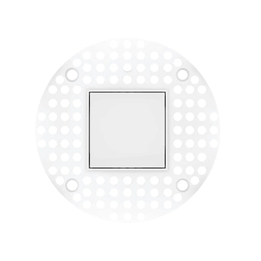 P-7366 3 Inch Trimless Square White Drop Lens, 10/15W, 700/1000 Lumens, 5CCT Recessed Light