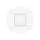 P-7367 4 Inch Trimless Square White Drop Lens, 15/20W, 1200/1700 Lumens, 5CCT Recessed Light