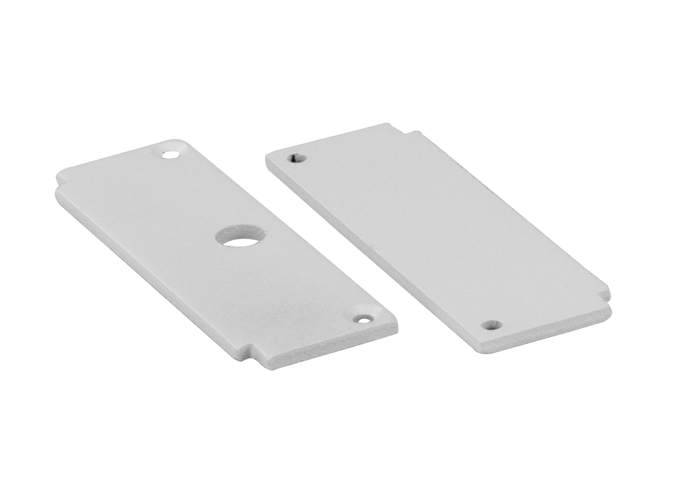 Perlglow P-99922 2" white end caps