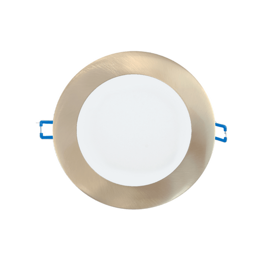 P-5153 6 Inch Round Brushed Nickel 18W 1700 Lumens 5CCT Slim Ultra-Thin light