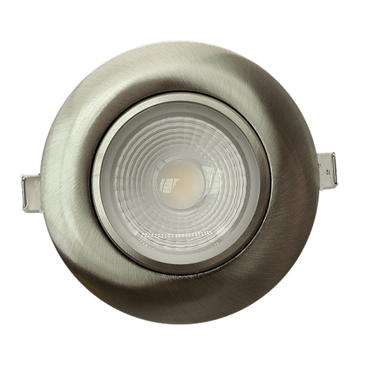 P-5106 4 Inch Round Brushed Nickel 14W 1100 Lumens 5CCT Gimbal Light