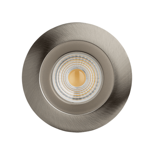 P-5081 4 Inch Round Brushed Nickel 15/22W,1600/2400 Lumens 5CCT Recessed Light
