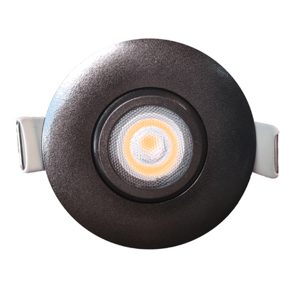 P-5097 2 Inch Round Bronze 5W 400 Lumens 5CCT Gimbal Light