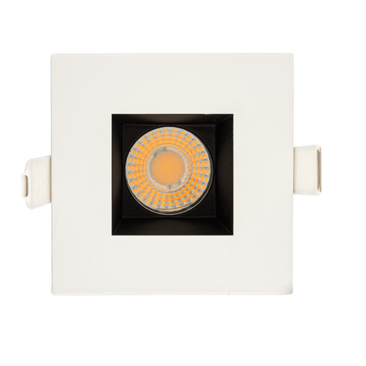 P-5034 2 Inch Square Two-Tone 14/20W 1200/1700 Lumens 5CCT Recessed Light