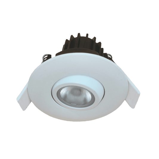 P-5094 2 Inch Round White 5W 400 Lumens 5CCT Gimbal Light