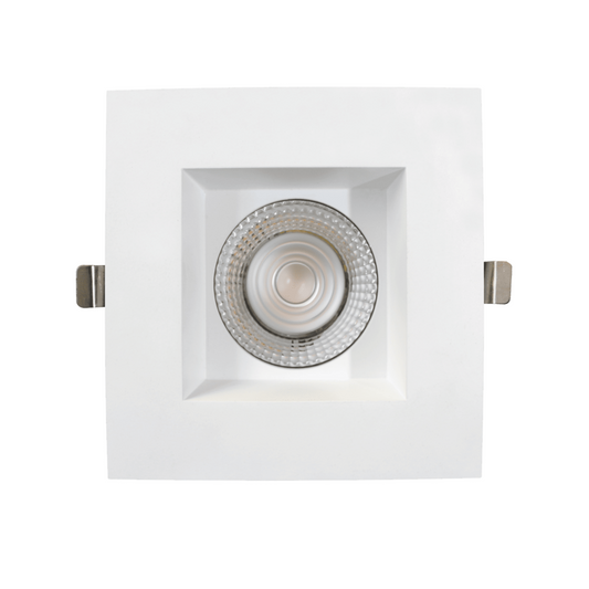 P-5093 6 Inch LED Square White 24W 1800 Lumens 5CCT Recessed Light