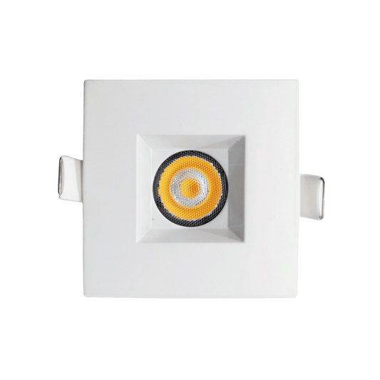 P-5013 2 Inch Square White 14/20W 1200/1700 Lumens 5CCT Recessed Light