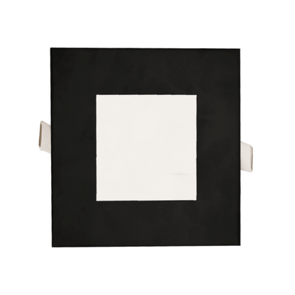 P-5155 4 Inch Square Black 12W 1000 Lumens 5CCT Slim Ultra-Thin light