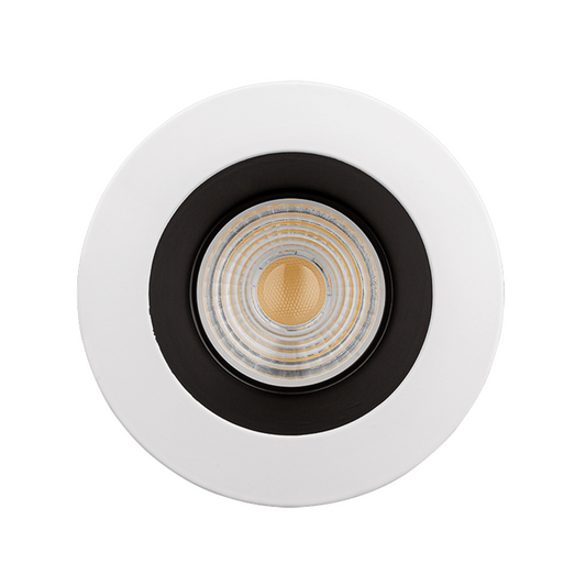 P-5078 4 Inch Round Two-Tone 15/22W,1600/2400 Lumens 5CCT Recessed Light