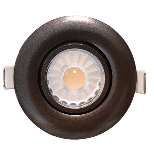 P-5103 3 Inch Round Bronze 8W 650 Lumens 5CCT Gimbal Light
