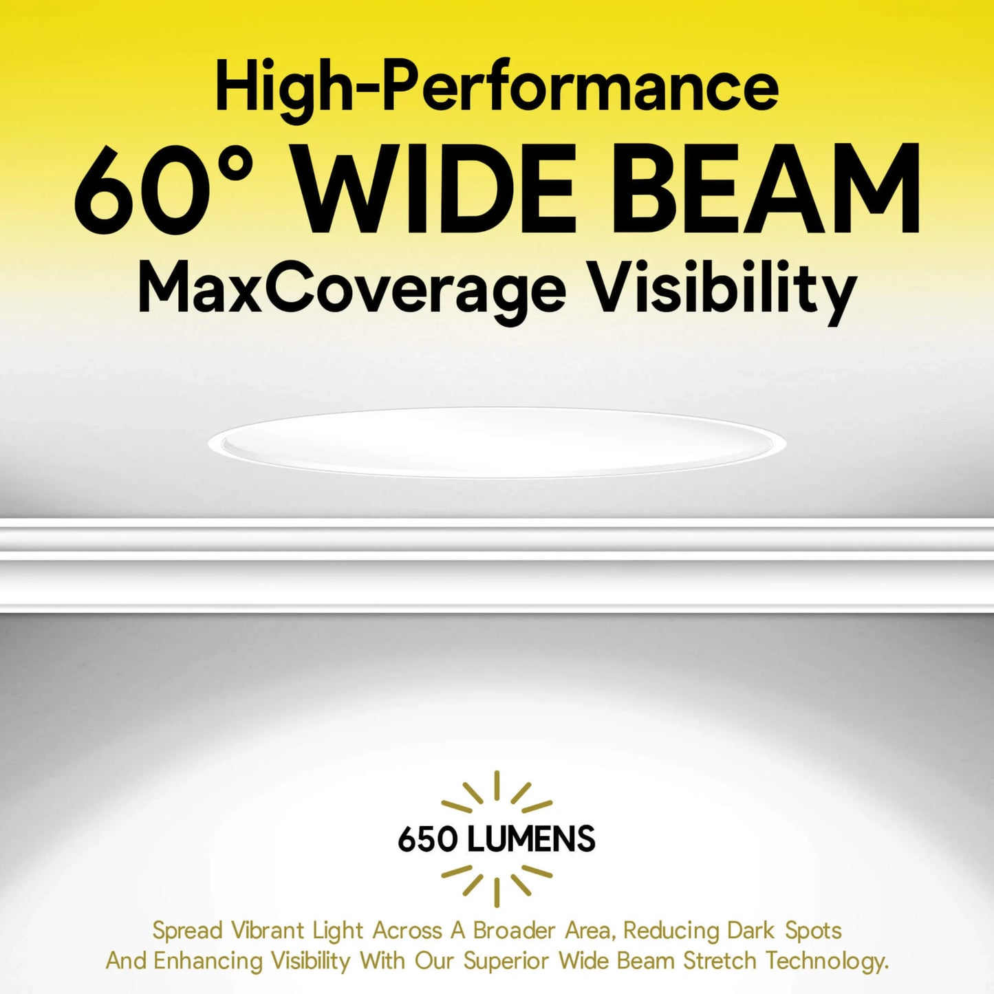 P-6503 1.5 Inch Trimless Round, Nickel Finish 7 Watts, 600 Lumens 5CCT Recessed Light