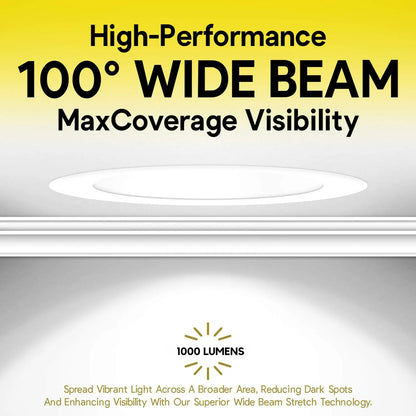 P-5151 4 Inch Round Bronze 12W 1000 Lumens 5CCT Slim Ultra-Thin light