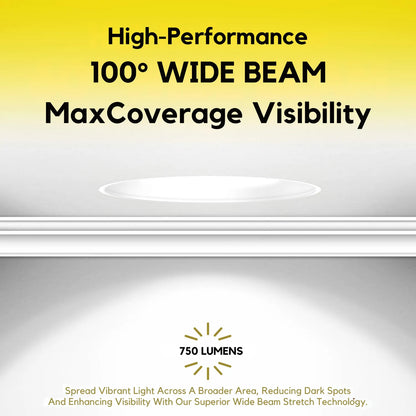 P-5989 3 Inch Trimless Round White 10W 750 Lumens 5CCT Slim Light