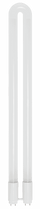 Perlglow 12W 2 Ft T5 Shape Miniature Bi-Pin Base Glass Lens Type B Ballast Ho Bypass LED Tube Light 4100k Cool White