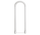 Perlglow 18W 4 Ft T8 Shape G13 Base Glass Lens Type A-B Ballast Universal Frosted LED Tube Light 3500k Neutral White