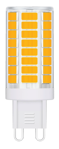 Perlglow 5 Watts G9 Shape G9 Base Type 525 Lumens Clear LED Light Bulb 2700K Soft White