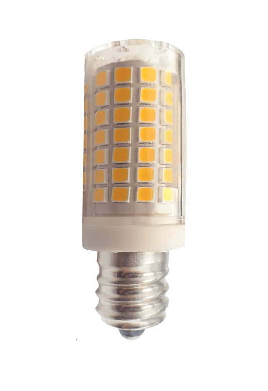 Perlglow 7.5 Watts T6 Shape E12 Base Type 750 Lumens Clear LED Light Bulb 3000K Warm White