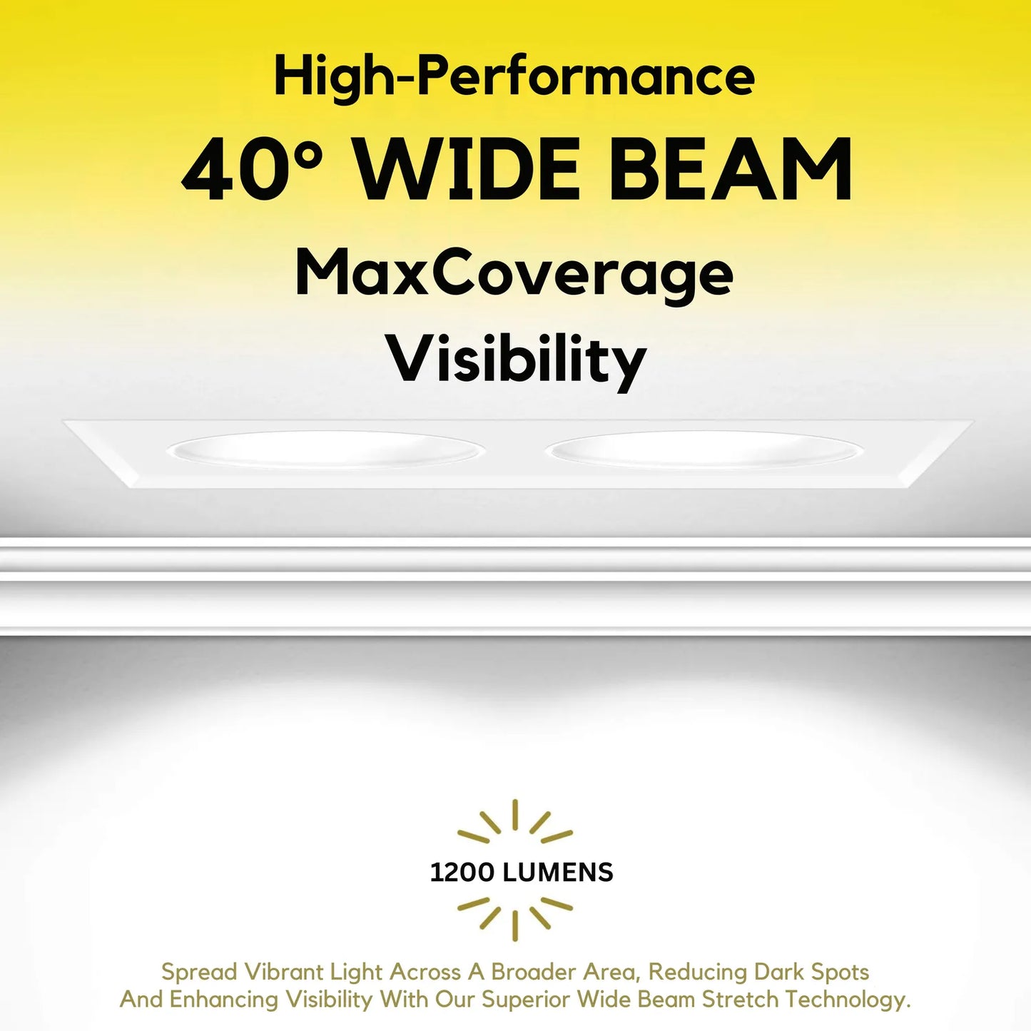 P-7368 1.5 Inch Trimless 2 Head Round White 14W, 1200 Lumens, 5CCT Recessed Light