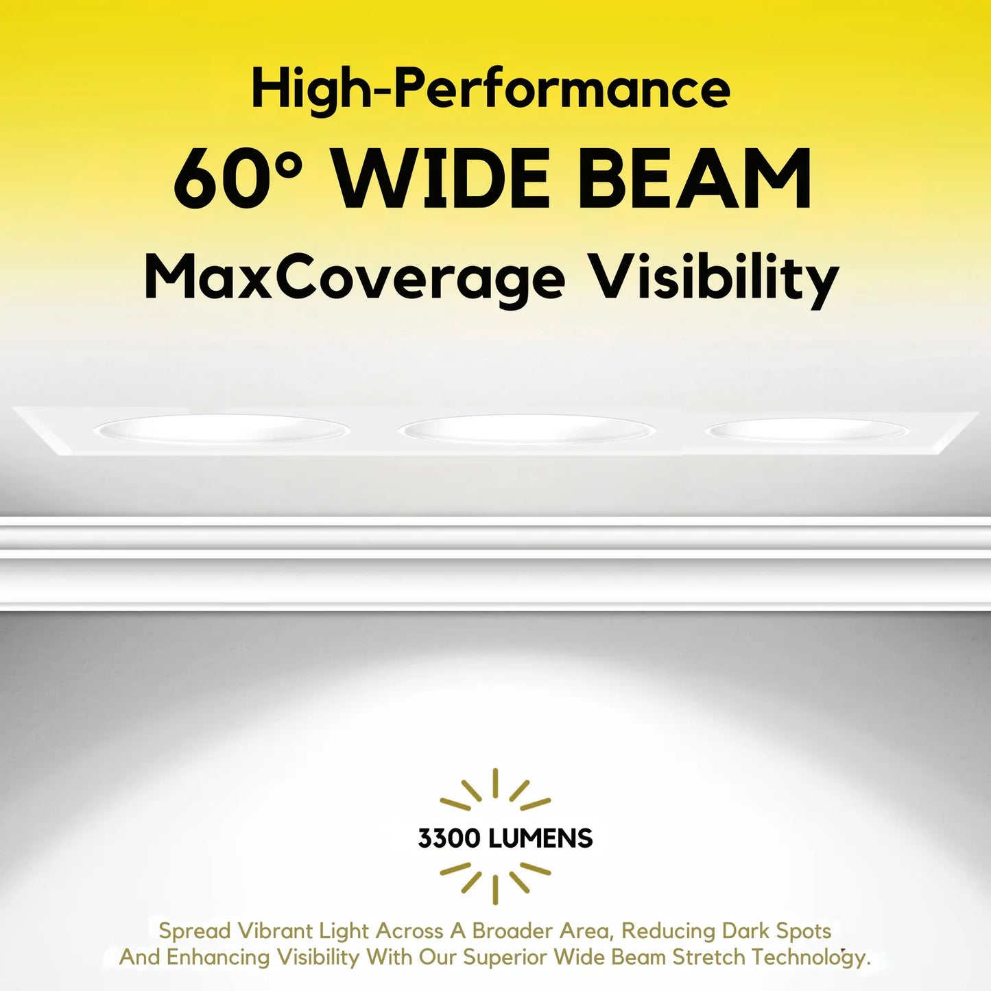 P-7361 1.5 Inch Trimless Ultra-Narrow 3 Head Black HO, 45W, 3300 Lumens, 5CCT Recessed Light