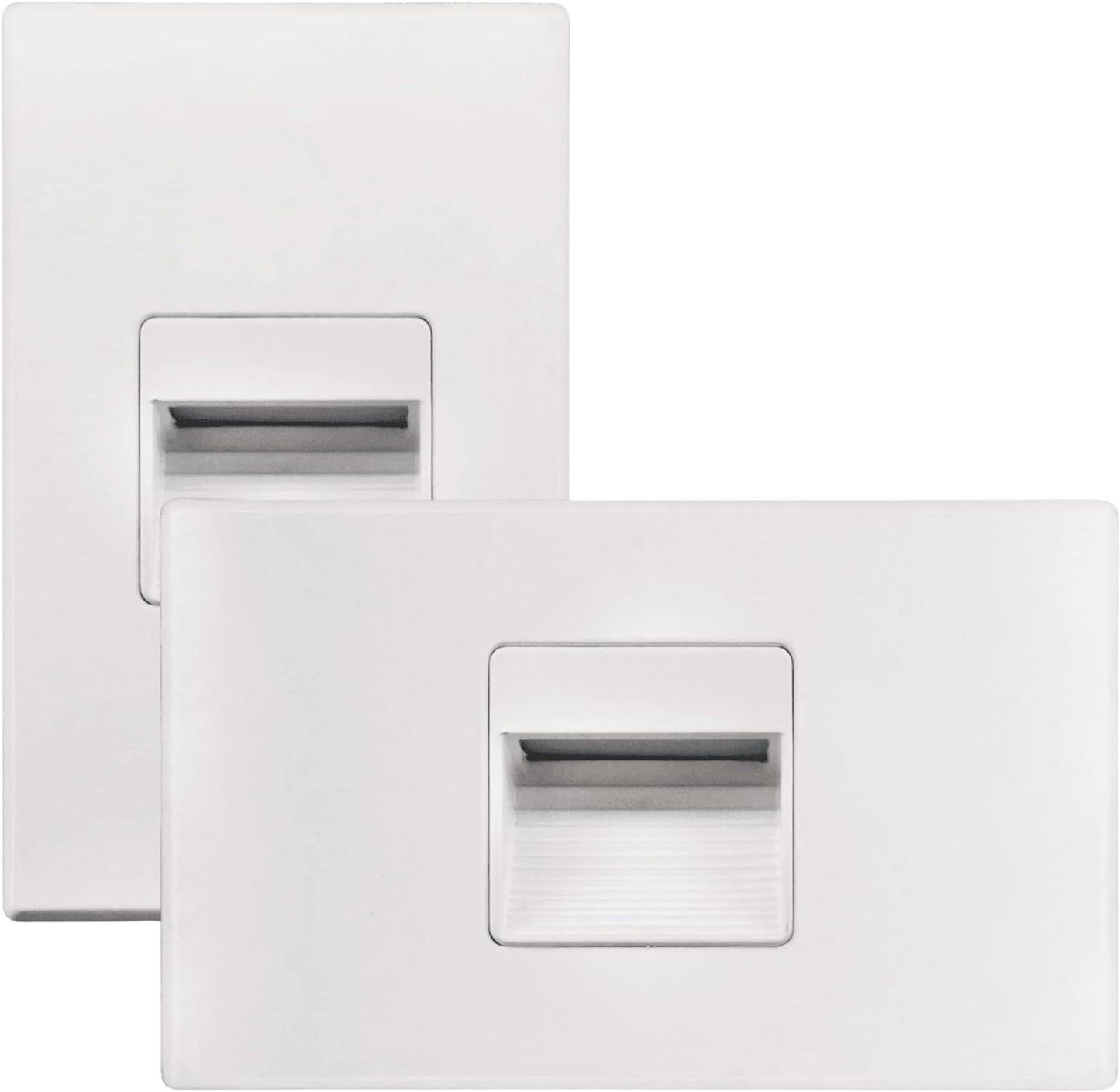 P-5199 Vertical-Horizontal White 2W 125 Lumens Super White 5k Step Light
