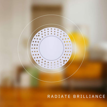 P-6592 4 Inch Trimless Slim Round, White Finish 20 Watts, 1700 Lumens 5CCT Recessed Light
