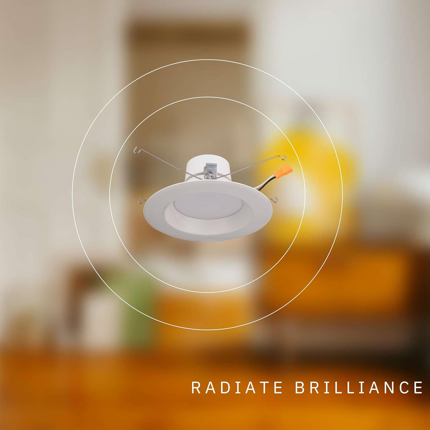 P-5234 5-6 Inch Round White 18W 1250 Lumens Super White 5k Retrofit Light