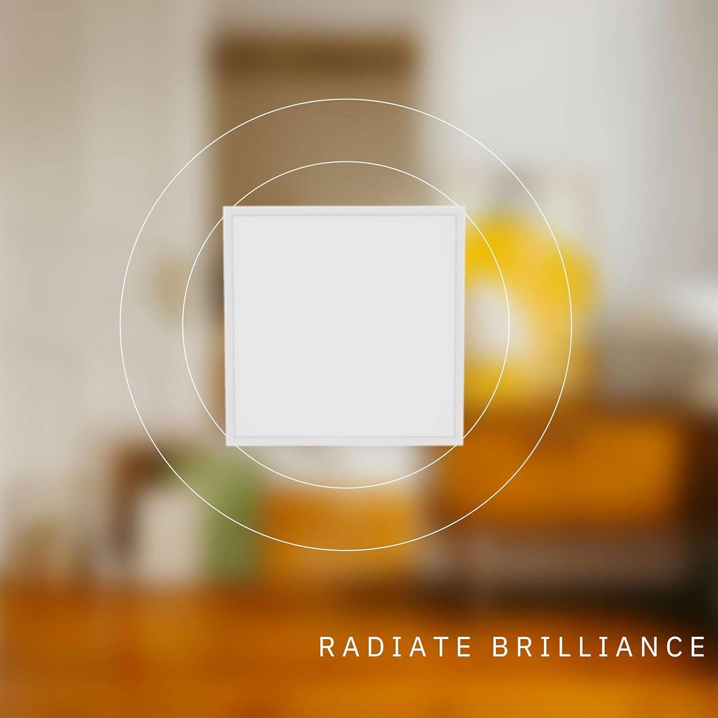 P-6626 1x1 LED Surface Mount Panel Light, 12 Watts, 1400 Lumens 5CCT