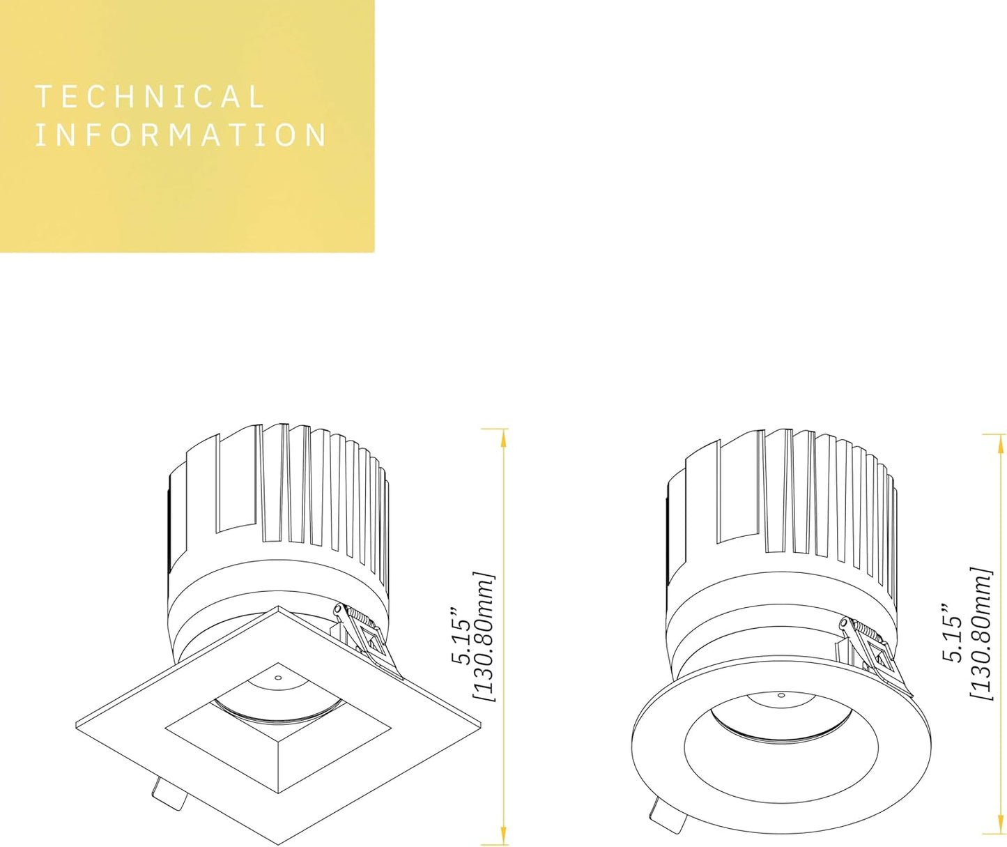 P-6461 4 Inch Engine High-Output, 32 Watts, 3000 Lumens 5CCT Recessed Light