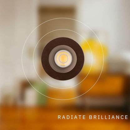 P-6027 3 Inch Bronze Round 24W 1800 Lumens 5CCT Recessed Light