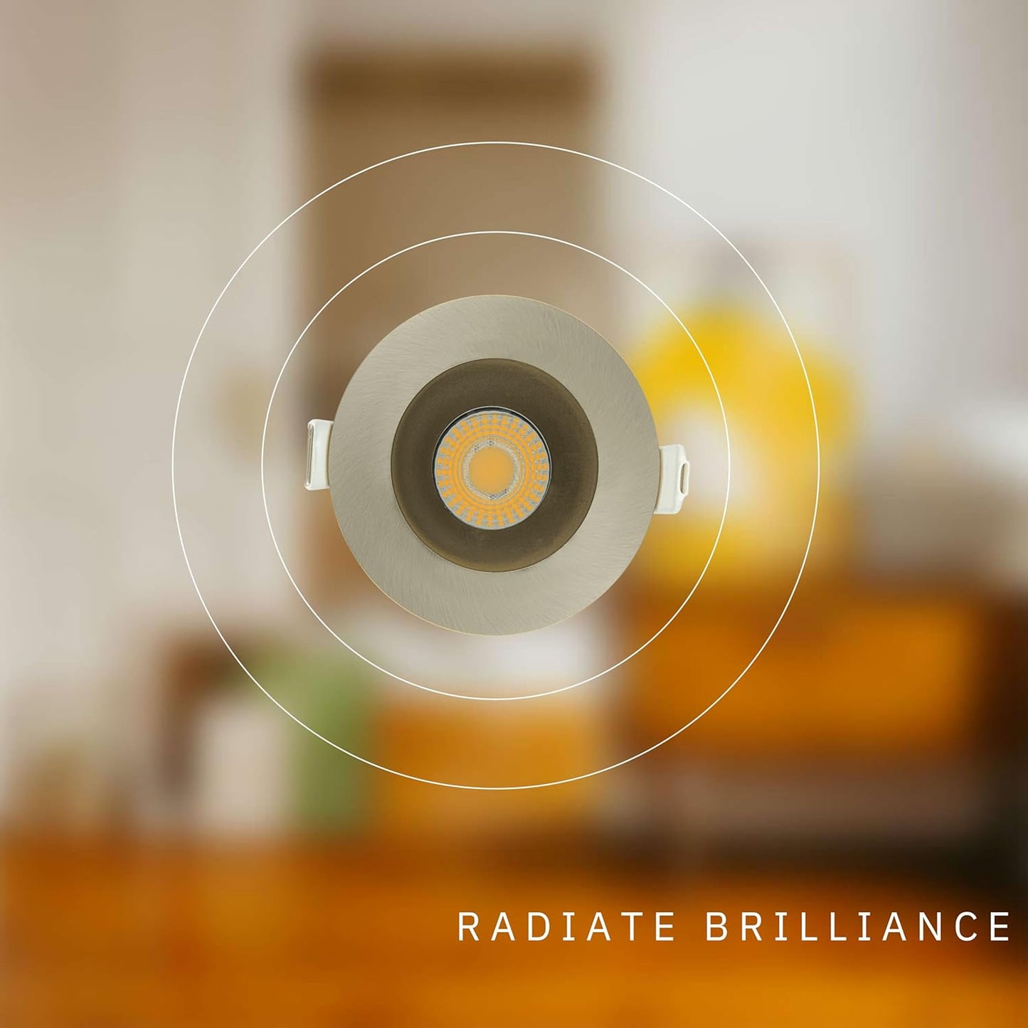 P-5030 2 Inch Round Brushed Nickel 14/20W,1200/1700 Lumens 5CCT Recessed Light
